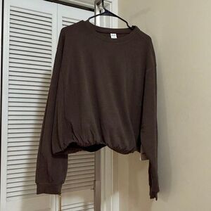 Crew neck sweater pullover